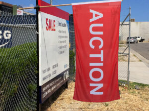 flag banner / real estate flag 0.9x1.8m (pole not included)