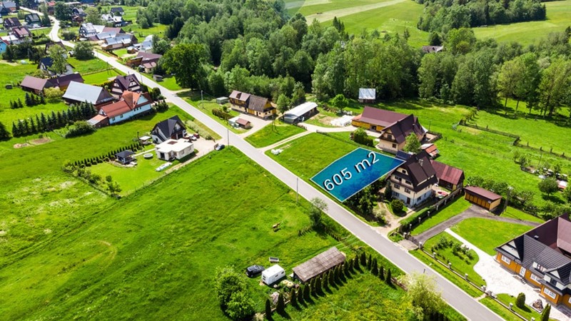 Działka na sprzedaż, małopolskie nowotarski , św. Jadwigi Królowej, in Gmina Szaflary, Poland