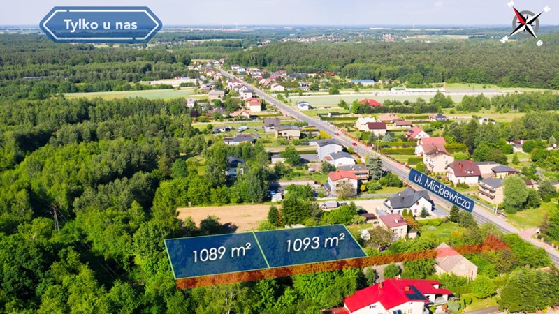 Działka na sprzedaż, ul. Mickiewicza, Wręczyca Wielka, Śląskie