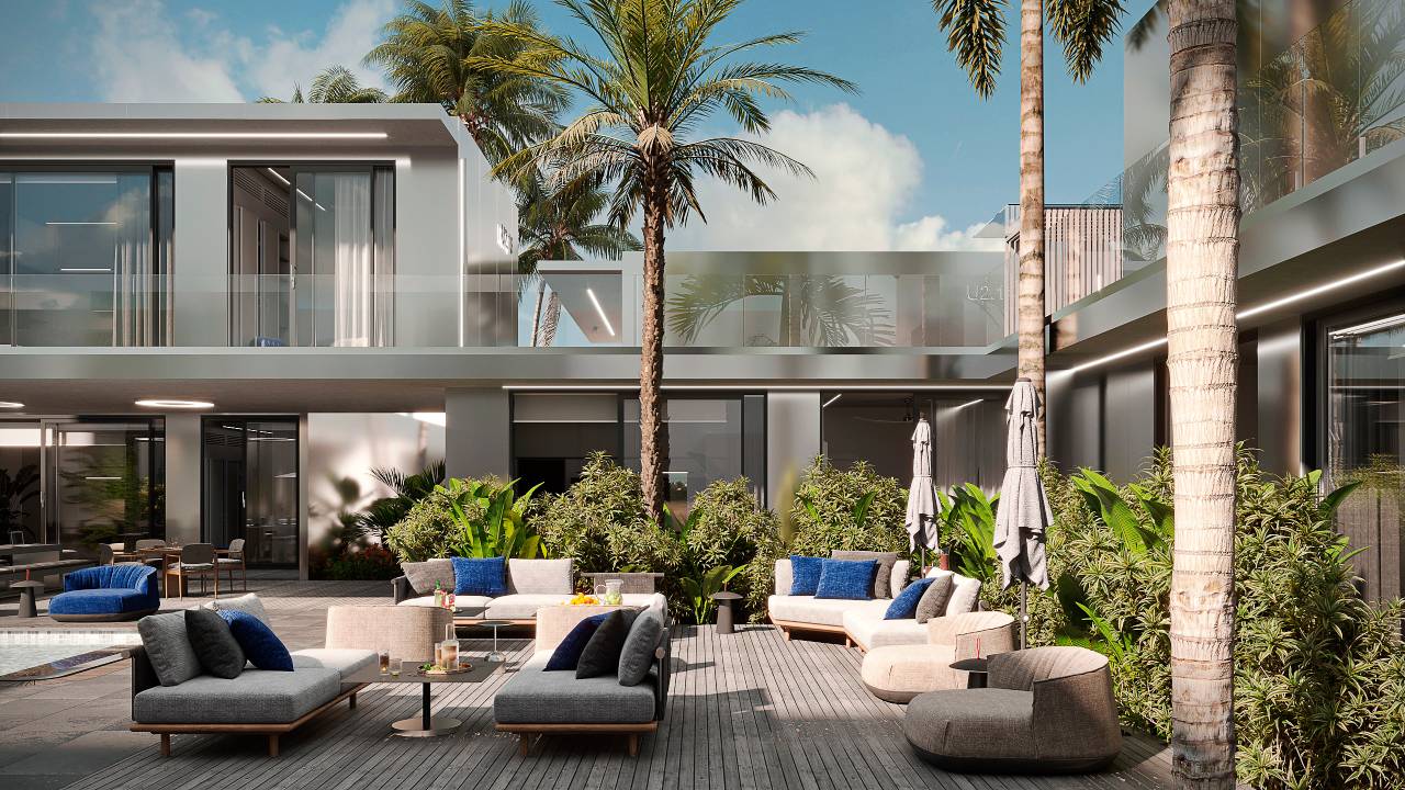 Vila 3 Kamar Tidur Bergaya di Dharma Residence, Canggu, Indonesia