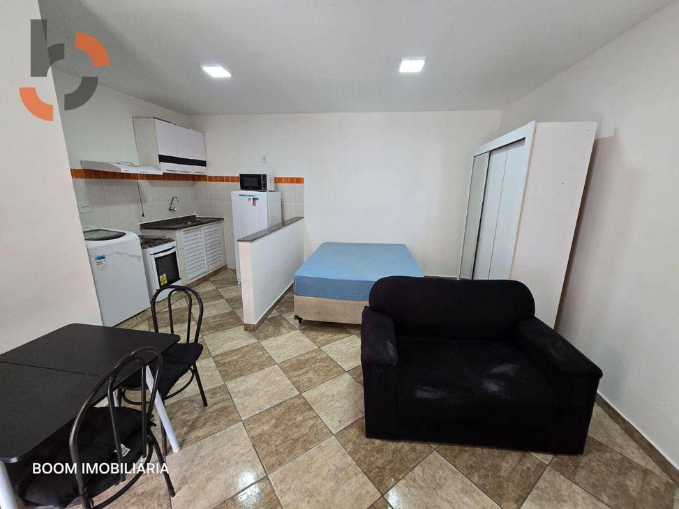 Excelente Kitnet Mobiliada no Bairro Moqueta