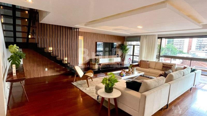 Triplex Penthouse Mobiliado com 533 m² na Rua Farme de Amoedo