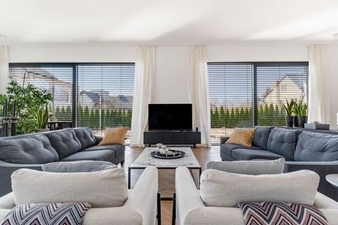 Luksusowy dom bliźniaczy w Wilanowie – Nowoczesność i Elegancja