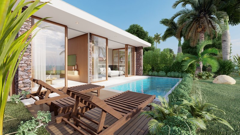 2-Bedroom Villa di Mawi, Lombok – Pesona Penginapan Tepi Pantai